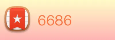 6686 logo